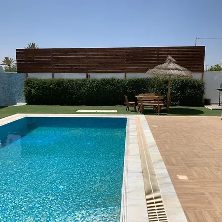 Villa Nour Djerba Plain Pied Haut De Gamme Piscine Proche De La Plage Midoun Exterior photo